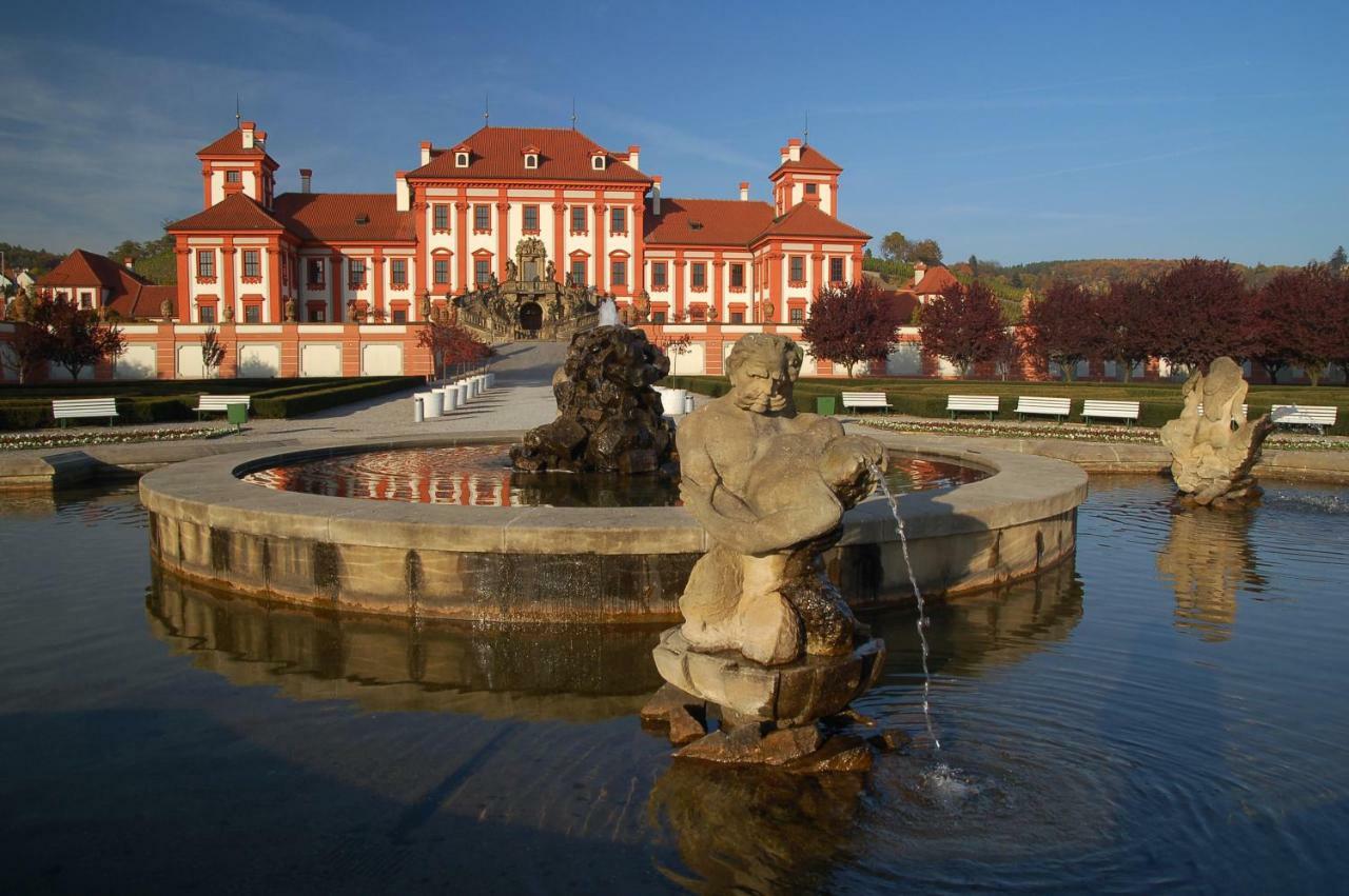 Prostorný 3 pokojový apartmán s dvěma terasami Praga Exterior foto